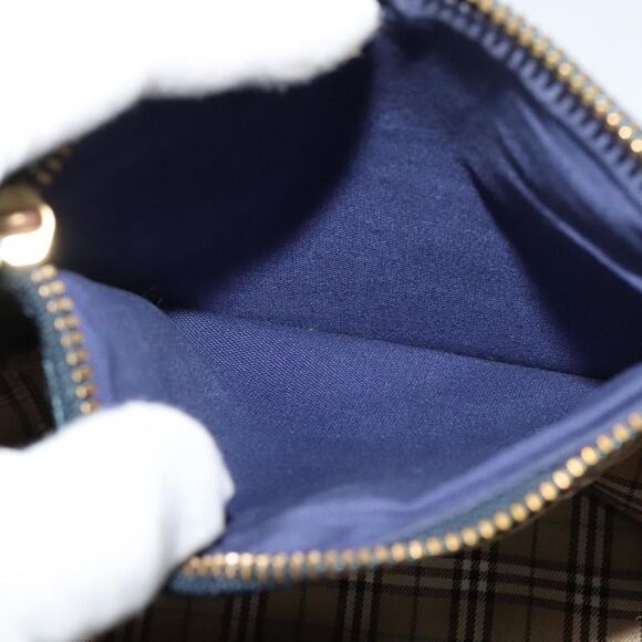 Burberry Blue Label Blue Leather Handbag (Pre-Owned) - Picture 15 of 16